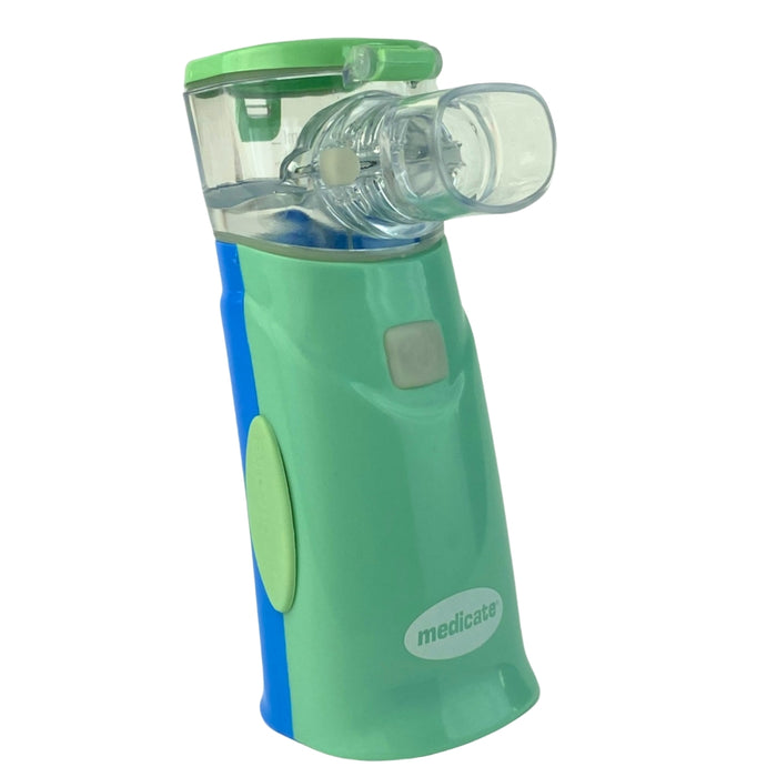 
    Inalador Medicate Air Mesh Colors Baby Com Bateria + Fonte de Alimentação - Verde - Medicate Babytunes
  