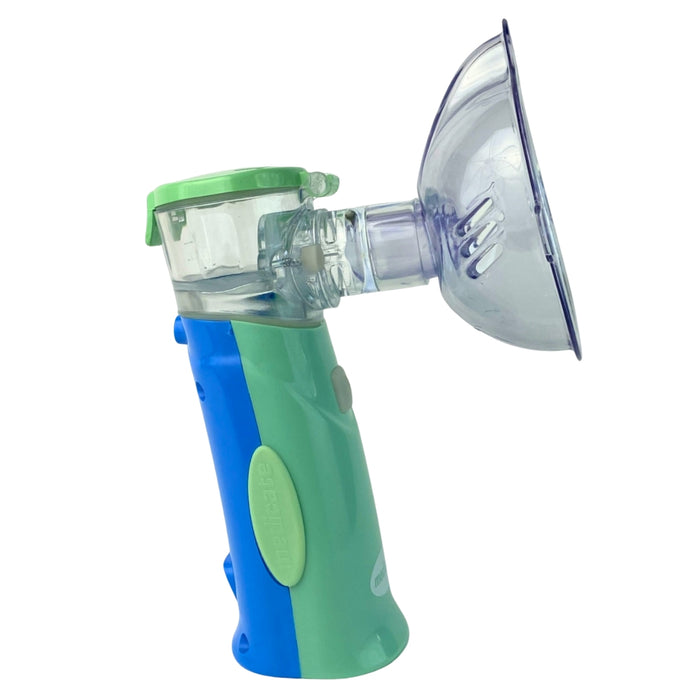 
    Inalador Medicate Air Mesh Colors Baby Com Bateria + Fonte de Alimentação - Verde - Medicate Babytunes
  