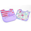Kit 2 Babadores com Bolsa Marcus & Marcus Baleia - Marcus & Marcus Babytunes
