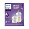 Kit 2 Mamadeiras Avent Pétala Transparente 125ML e 260ML - Philips Avent Babytunes