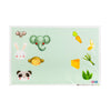 Kit de Mesa Babador + Jogo Americano Descartável Baby Eats Likluc – 6 Unidades
