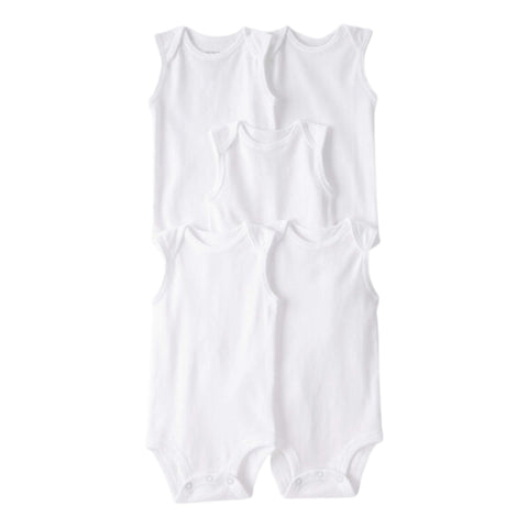 Kit Body Sem Manga 5 Peças Branco