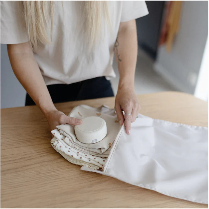 
    Kit Bolsa Impermeável Para Roupas Mushie Blush - Mushie Babytunes
  