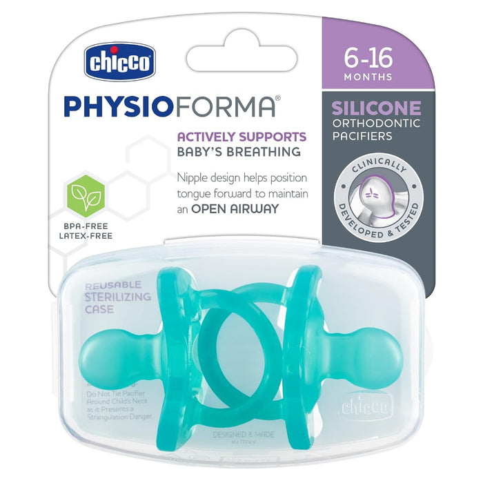 
    Kit Chupeta Chicco Orthodontic 2 Peças Azul 6-16M
  