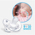 Kit Chupeta Chicco Orthodontic 2 Peças Transparente 16-24M - Chicco Babytunes