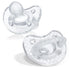 Kit Chupeta Chicco Orthodontic 2 Peças Transparente 16-24M - Chicco Babytunes