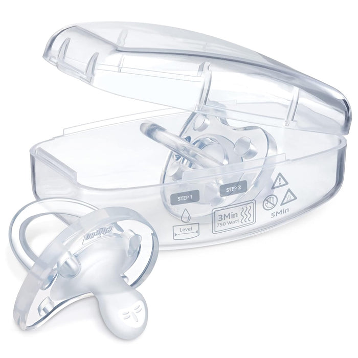 
    Kit Chupeta Chicco PhysioForma Orthodontic 2 Peças Transparente 16-24M - Chicco Babytunes
  
