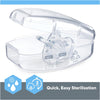 Kit Chupeta Chicco PhysioForma Orthodontic 2 Peças Transparente 16-24M