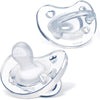 Kit Chupeta Chicco PhysioForma Orthodontic 2 Peças Transparente 16-24M