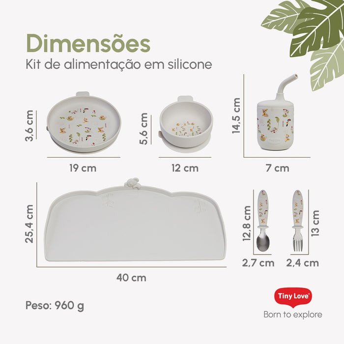 
    Kit De Alimentação Infantil Tiny Love Boho Chic
  