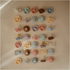 Kit De Chupetas Anatômicas Butterfly Mushie 0-6M Cream E Blush