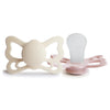 Kit De Chupetas Anatômicas Butterfly Mushie 6-18M Cream E Blush