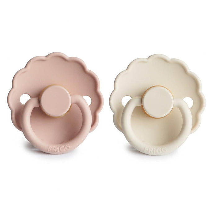 
    Kit De Chupetas Frigg Daisy Mushie Blush e Cream - Mushie Babytunes
  