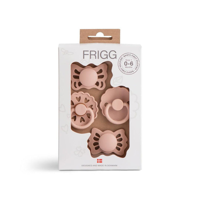 
    Kit De Chupetas Frigg Floral Heart Mushie 4 Peças 0-6M Blush - Mushie Babytunes
  