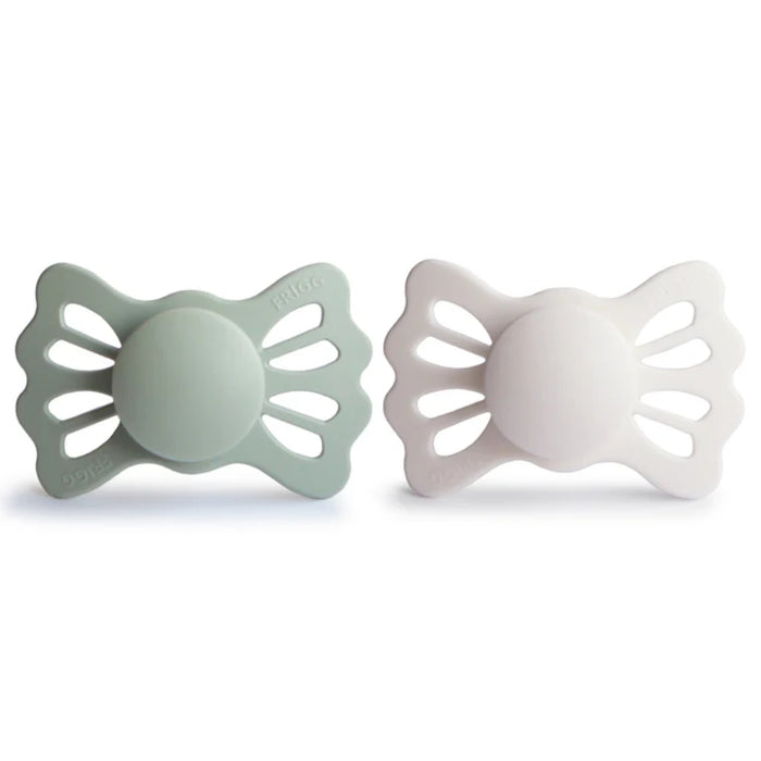
    Kit De Chupetas Simétricas Lucky Mushie 6-18M Sage e Silver Gray
  