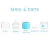 Kit De Mamadeira PopYum Com Mixer Blue 150ML - PopYum Babytunes