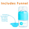 Kit De Mamadeira PopYum Com Mixer Blue 150ML - PopYum Babytunes