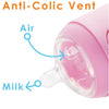 Kit De Mamadeira PopYum Com Mixer Pink 150ML - PopYum Babytunes