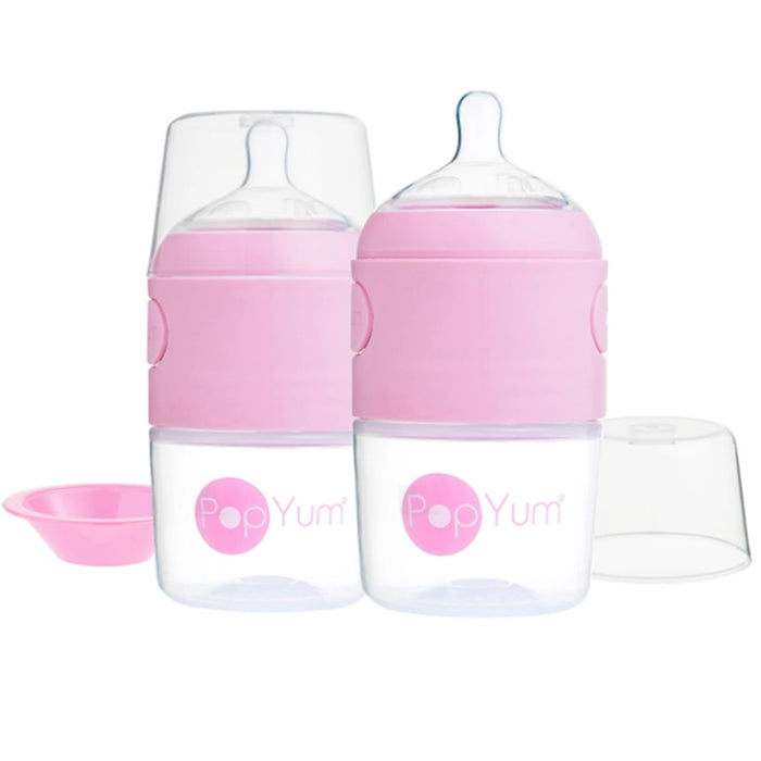
    Kit De Mamadeira PopYum Com Mixer Pink 150ML - PopYum Babytunes
  