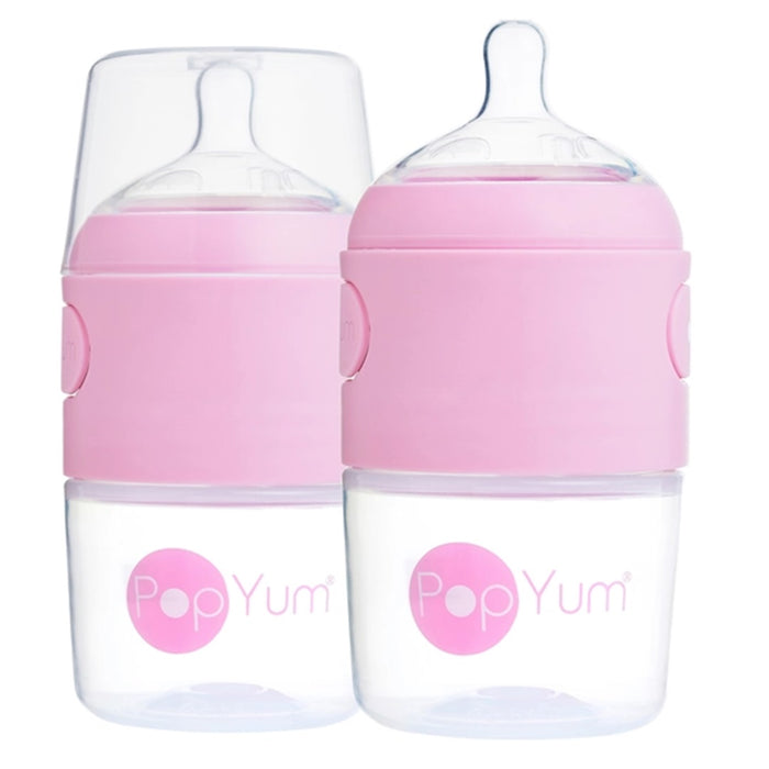 
    Kit De Mamadeira PopYum Com Mixer Pink 150ML - PopYum Babytunes
  