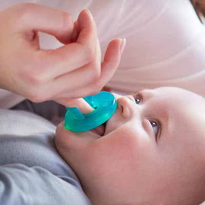 Kit De Mamadeiras & Acessórios Infantil Avent Azul - Chupeta Soothie de Silicone