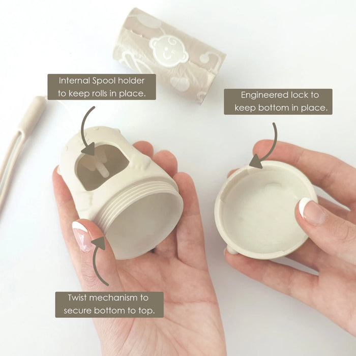 
    Saco de Fraldas Descartáveis e Refil Moodie Teddy Bear Vanilla Dream - Moodie Babytunes
  