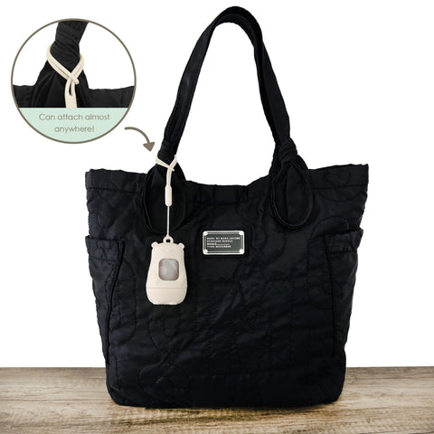 Saco de Fraldas Descartáveis e Refil Moodie Teddy Bear Vanilla Dream