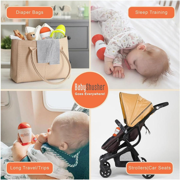 
    Kit Infantil Ruído Branco, Chupeta e Cobertor Baby Shusher - Baby Shusher Babytunes
  