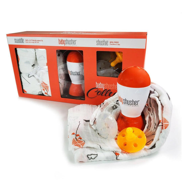 
    Kit Infantil Ruído Branco, Chupeta e Cobertor Baby Shusher - Baby Shusher Babytunes
  