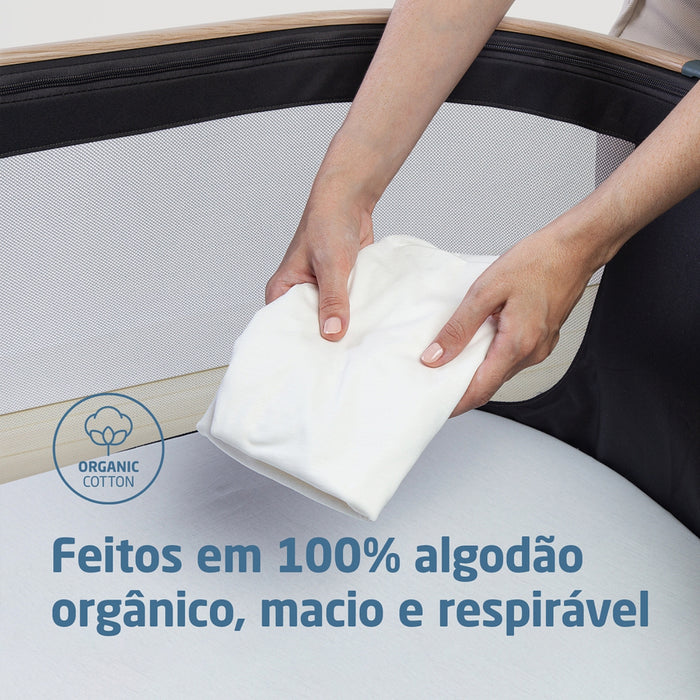 
    Kit Lençol Para Berço Iora, Iora Air e Tori Maxi Cosi White - Maxi-Cosi Babytunes
  