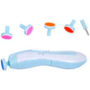 Kit Lixa De Unha Elétrica Para Bebês Buba