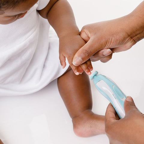 Kit Lixa De Unha Elétrica Para Bebês Buba