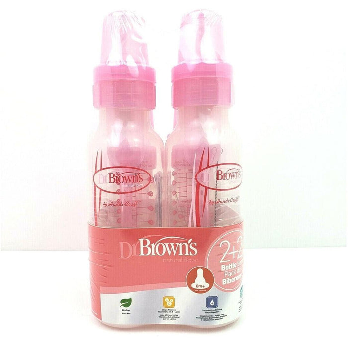 
    Kit Mamadeira Dr. Brown's 4 Peças Rosa - Dr. Brown'S Babytunes
  