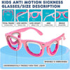 Kit Óculos Anti-Enjôo Infantil Hion Pink - Hion Babytunes