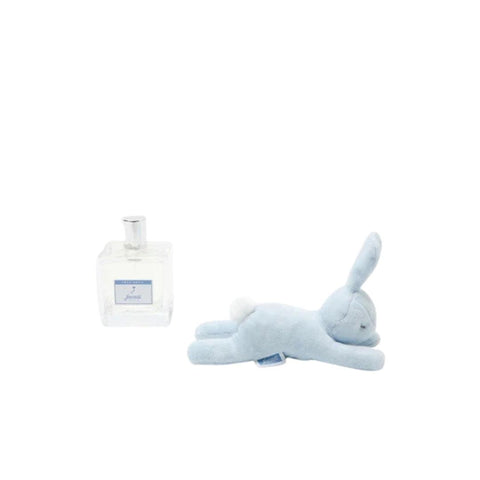 Kit Perfume e Pelúcia de Coelho Jacadi Paris Baby Boy Azul 100ML - Jacadi Babytunes
