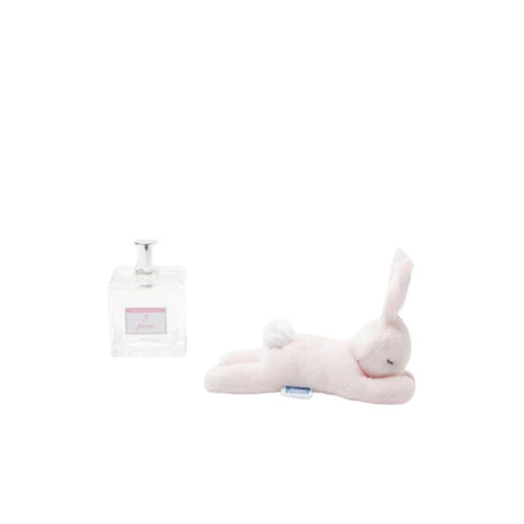 Kit Perfume e Pelúcia de Coelho Jacadi Paris Baby Girl Rosa 100ML - Jacadi Babytunes