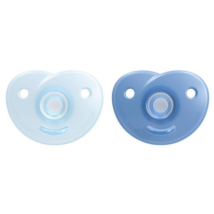 
    Kit de Chupetas Avent Soothie 2 Peças Coração Azul/Azul Claro 0-3M - Philips Avent Babytunes
  