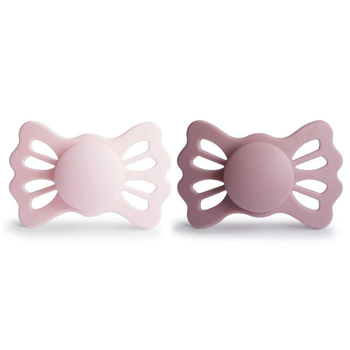 
    Kit de Chupetas Simétricas Lucky Mushie 6-18M White Lilac e Twilight Mauve - Mushie Babytunes
  