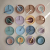 Kit de Colheres Infantil Mushie Stone/Cloudy Mauve - Mushie Babytunes