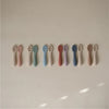 Kit de Colheres Iniciais Para Bebês Mushie Powder Blue e Shifting Sand