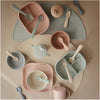 Kit de Colheres Para Bebês Mushie Blush e Shifting Sand - Mushie Babytunes