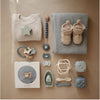 Kit de Colheres Para Bebês Mushie Blush e Shifting Sand - Mushie Babytunes