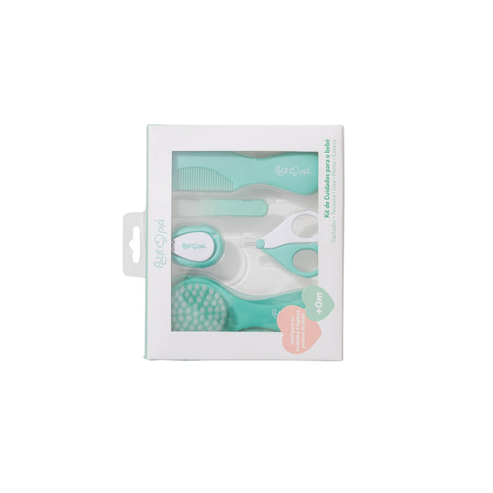 
    Kit de Cuidados e Higiene do Bebê Petit Pia 5 Peças Verde - Petit Piá Babytunes by Vanessa
  