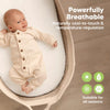 Kit de Lençol Para Moíses Isla KeaBabies Soft White