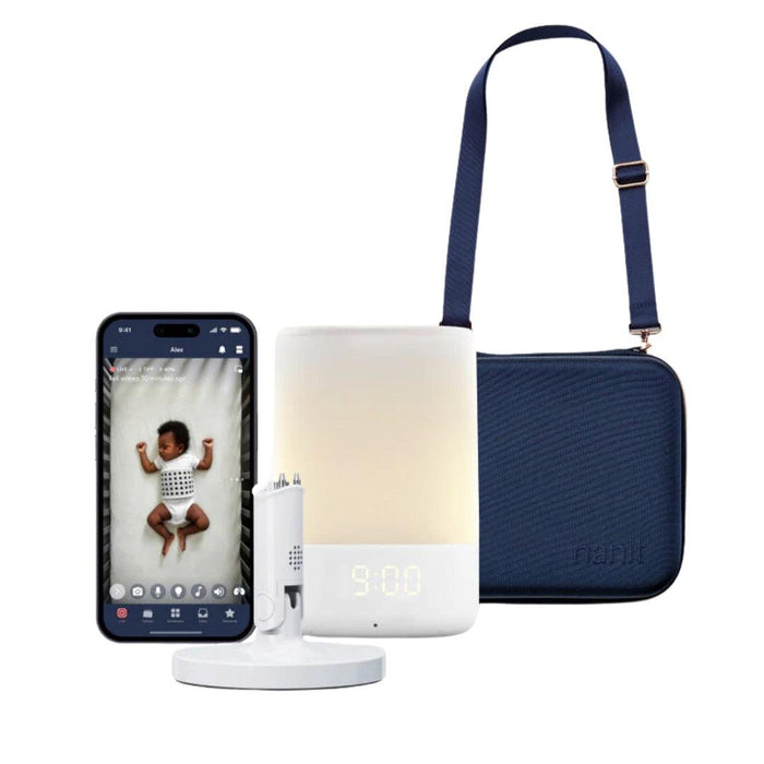 
    Kit de Sono Nanit Suporte Flexível + Ruído Branco + Estojo de Viagem Azul - Nanit Babytunes
  