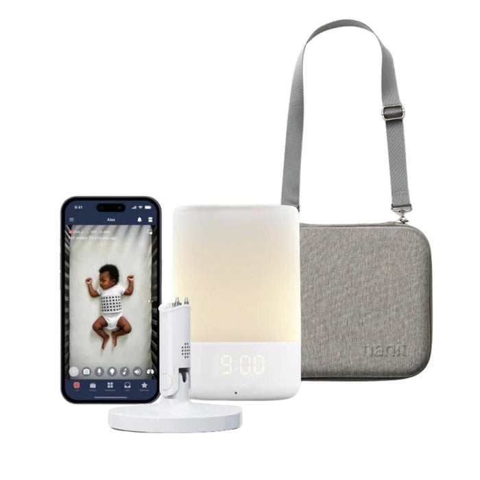 
    Kit de Sono Nanit Suporte Flexível + Ruído Branco + Estojo de Viagem Cinza - Nanit Babytunes
  
