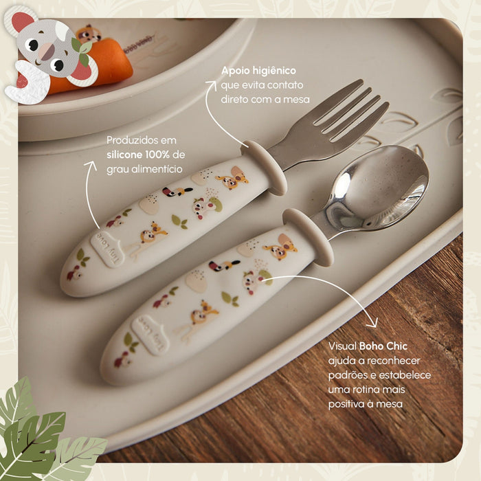 
    Kit de Talheres Infantil Tiny Love Boho Chic
  