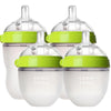 Kit 4 mamadeiras comotomo 150ml + 250ml Verde