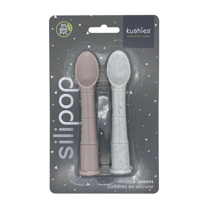 
    Kit De Colheres Em Silicone Kushies Rose
  