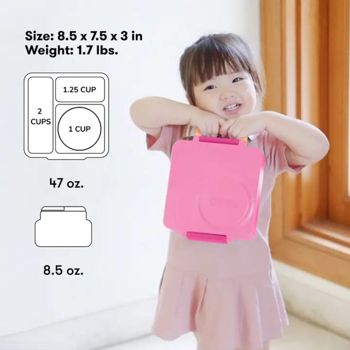 
    Lancheira Térmica Infantil Omiebox Pixie Pink
  
